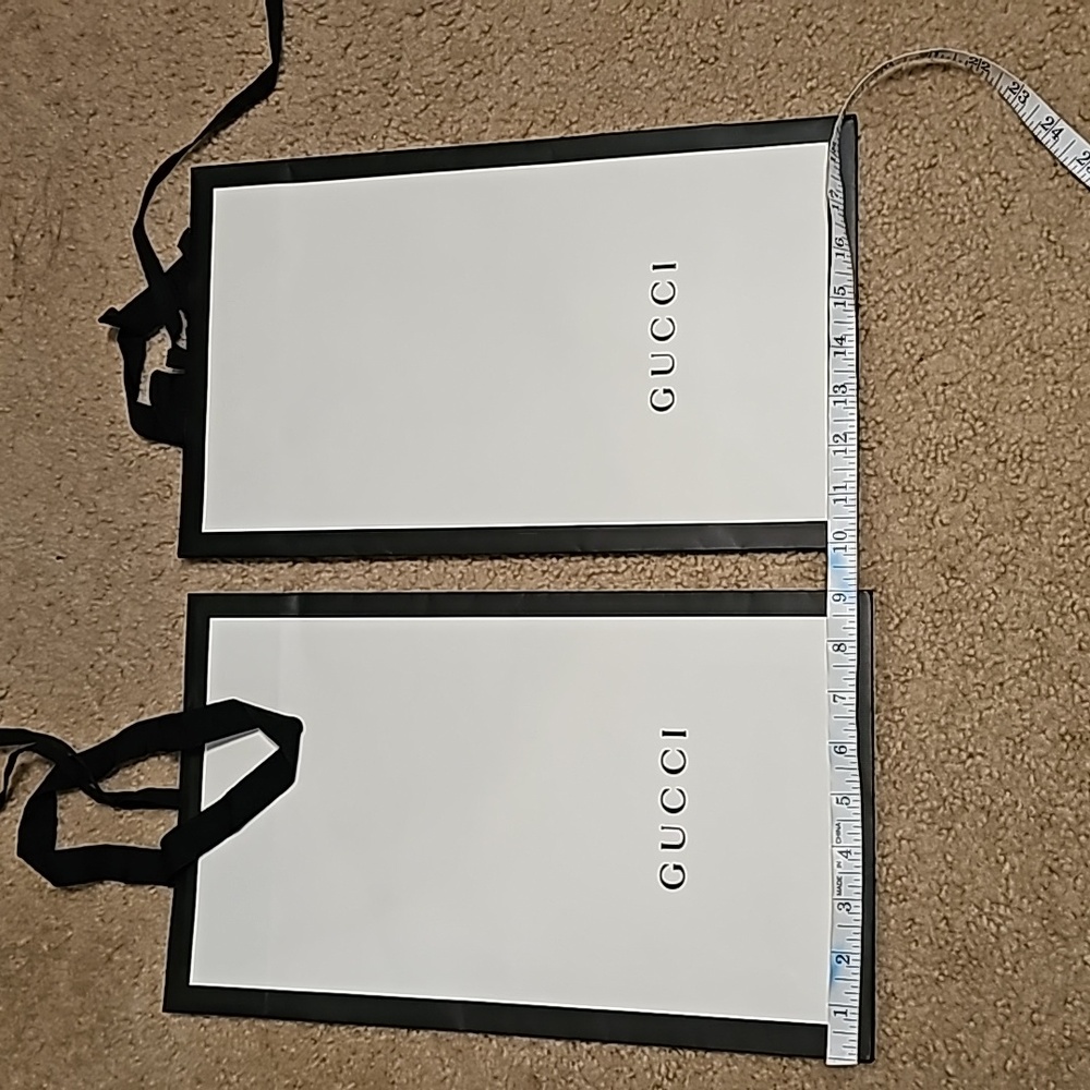 Gucci shopping bag